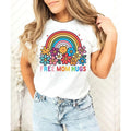 Free Mom Hugs Tshirt, Rainbow Gay Pride Shirt, Lgbtq Proud Parent, Equality Gifts, Rainbow Heart Tee, Unisex Short Sleeve...