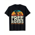 Freedom Riders Without a Finish Line, Men's Bike T-Shirt Made in USA Hoodie, Sweatshirt | GrindPrints.com