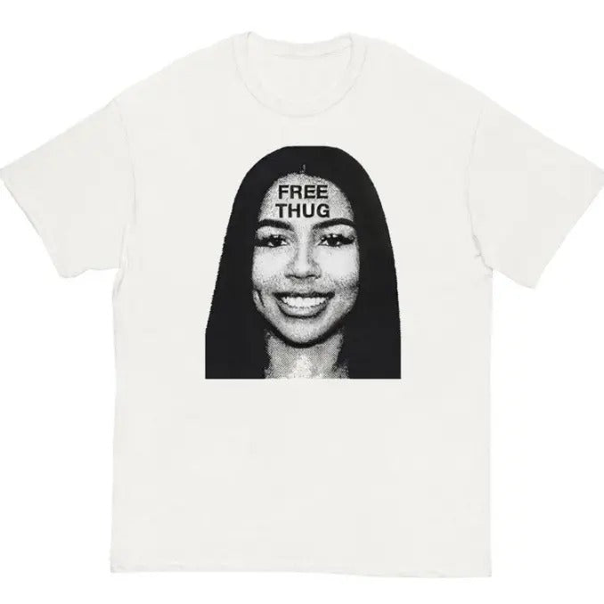 Freee Thugg Mariah T-Shirt Classic Cotton Hoodie, Sweatshirt | GrindPrints.com