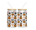 French Bulldog 16oz Halloween Glass Tumbler T-Shirts, Hoodie, Sweatshirt | GrindPrints.com