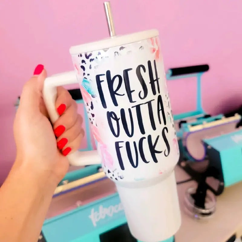 Fresh Outta Fucks 40 Oz Tumbler T-Shirts, Hoodie, Sweatshirt | GrindPrints.com