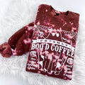Freshly Boo'D Coffee Ghost Halloween Marbled Sleeve Print Comfy Womenswear Tops T-Shirts, Hoodie, Sweatshirt