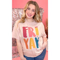 Fri-Yay Ruler Graphic T-Shirt Hoodie, Sweatshirt | GrindPrints.com