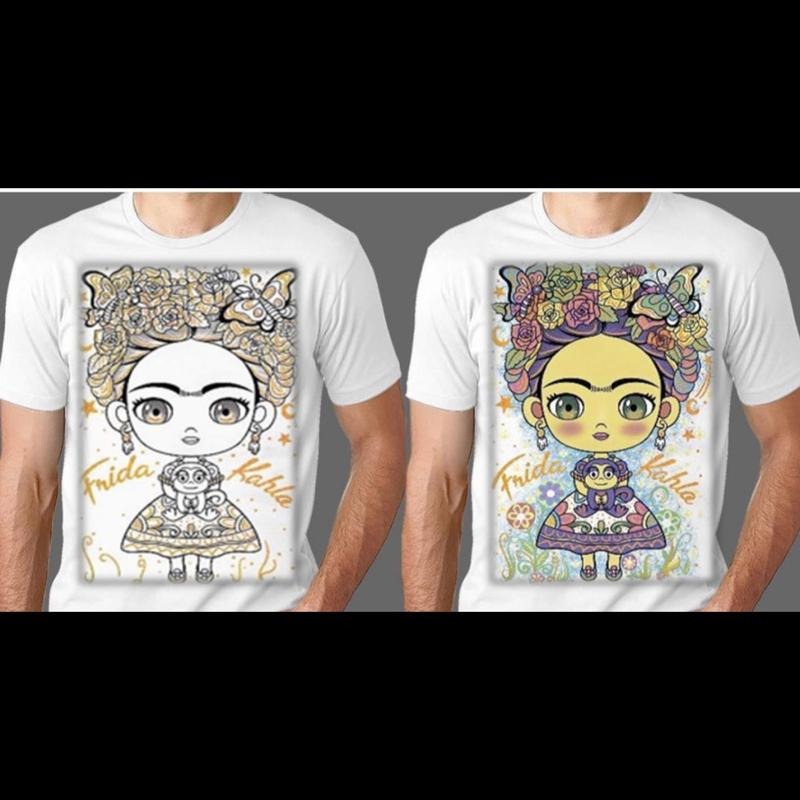 Frida changing color t-shirt Hoodie, Sweatshirt | GrindPrints.com