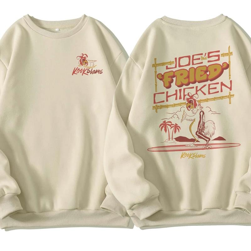 Fried Chicken Vintage Tshirt Sweatshirt Hoodie | GrindPrints.com