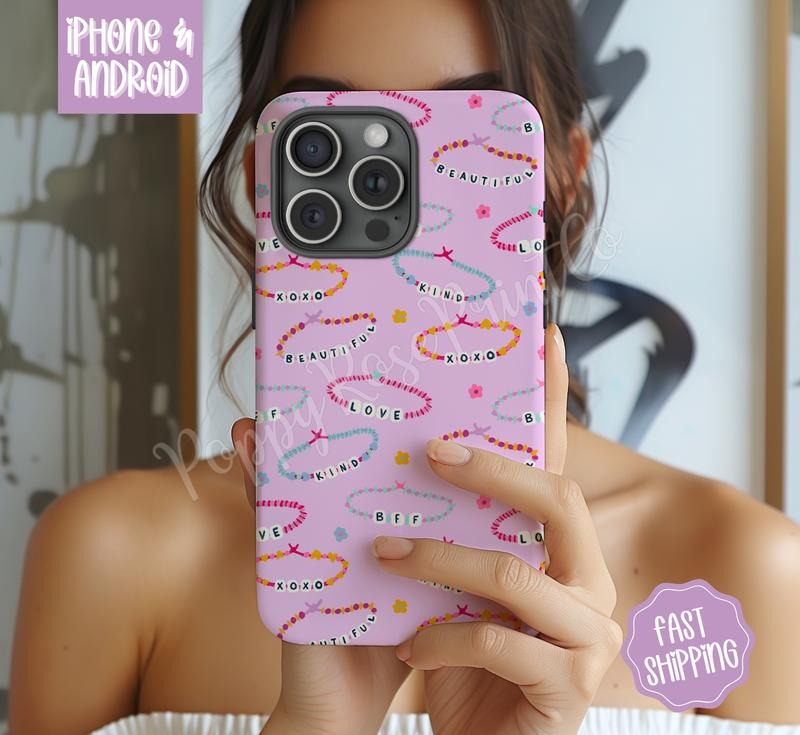 Friendship Bracelet Phone Case Mag Safe Compatible Magnetic Tough Cases T-Shirts, Hoodie, Sweatshirt | GrindPrints.com
