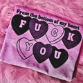 From the bottom of my heart, Funny Graphic Tee Hoodie, Sweatshirt | GrindPrints.com