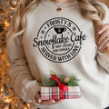 Frostys Snowflake Cafe Crewneck Sweatshirt T-Shirts, Hoodie | GrindPrints.com