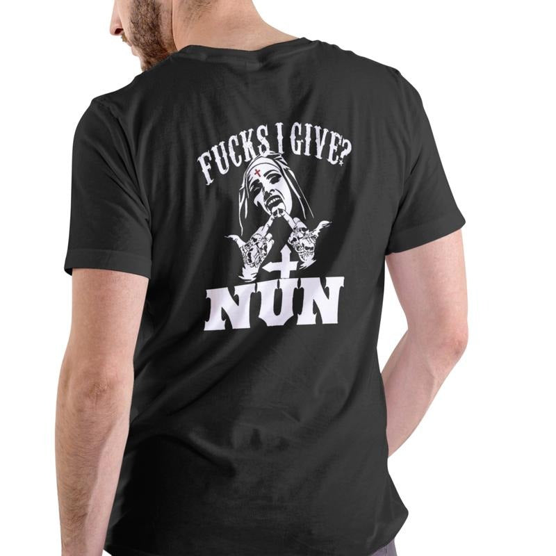 Fs I GIVE NUN Cotton T-Shirts, Hoodie, Sweatshirt