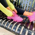 Fuchsia Full Rhinestone Sneaker T-Shirts, Hoodie, Sweatshirt | GrindPrints.com