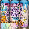 Fuelded by iced coffee and anxiety Tumbler T-Shirts, Hoodie, Sweatshirt | GrindPrints.com