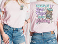 Fueled By Coffee & Anxiety T-Shirt Hoodie, Sweatshirt | GrindPrints.com