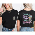 Fueled By Iced Coffee and Anxiety Shirt, Coffee and Anxiety Shirt, Coffee Addict Tee, Create and Caffeinate, Coffee Lover...