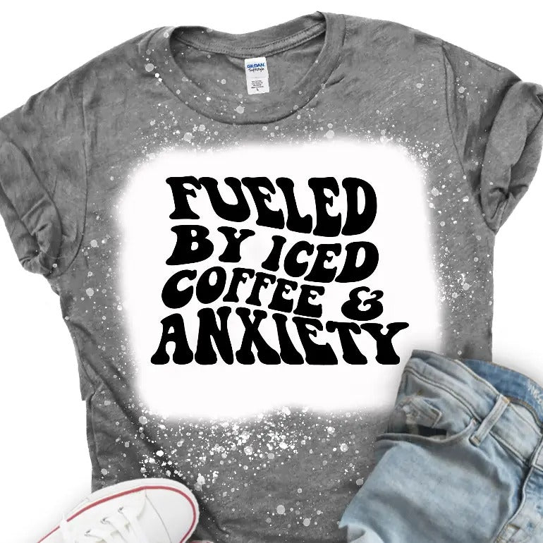 Fueled by anxiety T-shirt Hoodie, Sweatshirt | GrindPrints.com