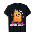 Fun 100% Cotton Kawaii Nug Life T-Shirt for Chicken Nugget Lovers, 220g made in usa Hoodie, Sweatshirt | GrindPrints.com