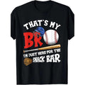 Fun Brotherly Love 220g Baseball T-Shirt - That's My Brother Design made in usa Hoodie, Sweatshirt | GrindPrints.com