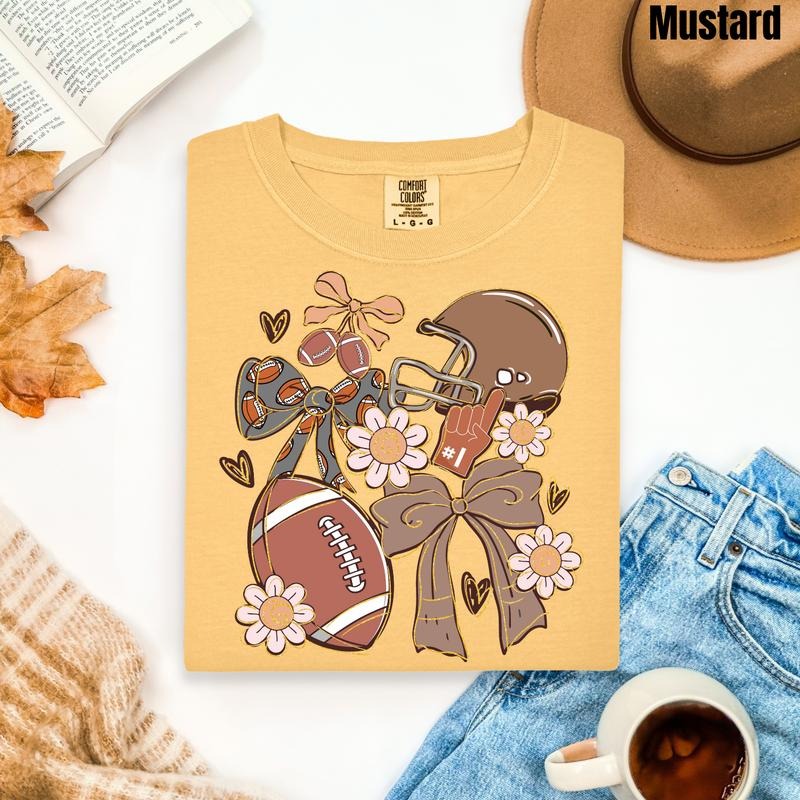 Fun Football Collage Comfort Colors T-Shirt 'NLB' Hoodie, Sweatshirt | GrindPrints.com