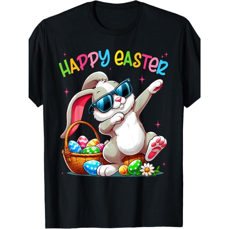 Fun Little Rabbit Easter Adult T-shirt