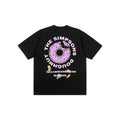 Fun Printing Donut T-shirt Male and Female Couple Short Sleeve Loose Trendy T-shirt Hoodie, Sweatshirt | GrindPrints.com