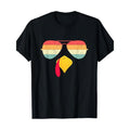 Fun Thanksgiving Humor - Cool Turkey Face Graphic T-Shirt with Sunglasses for Men and Women made in usa Hoodie, Sweatshirt