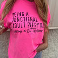 Functional Adult Graphic Tee Hoodie, Sweatshirt | GrindPrints.com