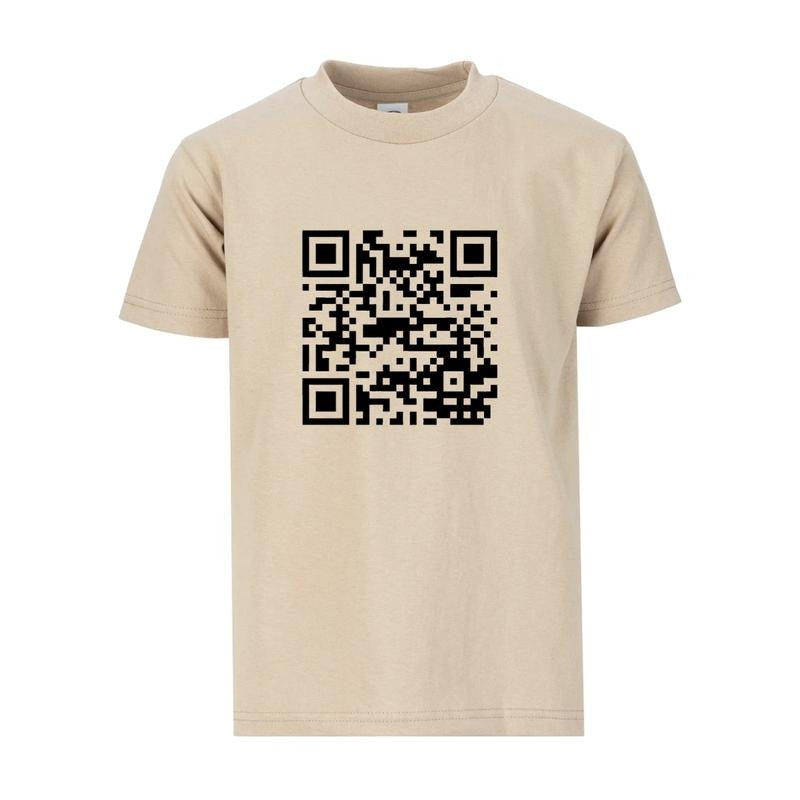 Funny "FU" QR Code Men's T-Shirt - comfortable T-shirt - For Men - For Women Hoodie, Sweatshirt | GrindPrints.com