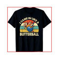 Funny 'Turkey Came In Like A Butterball' Graphic Tee - Soft Cotton, Black T-Shirt for Men & Women
