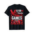 Funny 'V Is for Video Games' Men's T-Shirt