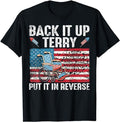 Funny 4th July Shirts Back Up Terry Put Reverse Firework Flag 4th July Menswear Top Casual Cotton Basic T-Shirts, Hoodie, Sweatshirt
