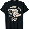 Funny 4th of July Shirts For Men, Funny July 4th Best Breakup Letter Ever History 4th of July T-Shirt Menswear Top Casual...