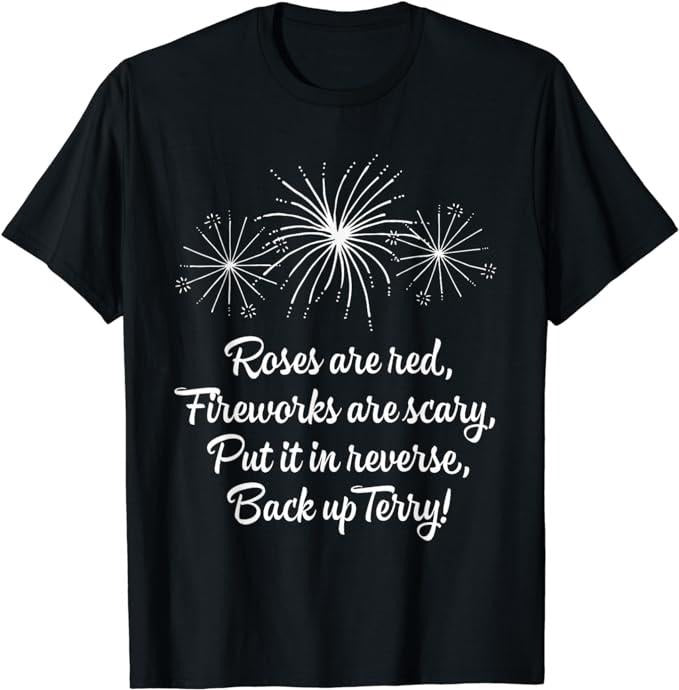 Funny 4th of July Shirts For Men, Put It In Reverse Back Up Terry Fireworks July 4th T-Shirt Menswear Top Casual Cotton...