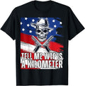 Funny 4th of July Shirts For Men, WTF Is A Kilometer Tell Me WTF Is A Kilometer T-Shirt Menswear Top Casual Cotton...