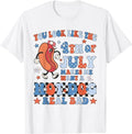 Funny 4th of July Shirts For Men, You Look Like 4th Of July Makes Me Want A Hot Dog Real Bad T-Shirt Menswear Top Casual...