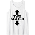 Funny Adult Humor Two Seater Tank Top made in usa T-Shirts, Hoodie, Sweatshirt | GrindPrints.com
