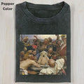 Funny Animal Vintage Graphic Tee, Dog T-Shirt, Animal Shirt, Unisex Meme Cringe Funny Shirt, Menswear Womenswear...