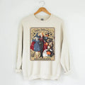 Funny Anime Halloween Sweatshirt, Howls Moving Castle, Howl and Sophie, Calcifer T-Shirts, Hoodie | GrindPrints.com