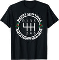 Funny Auto Mechanic Shirt, Car Guy Christmas Funny Auto Racing Mechanic Manual Carguy T-Shirt