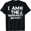 Funny Auto Mechanic Shirt, Mechanic I Am The Warranty Funny Car Auto Technician Men T-Shirt