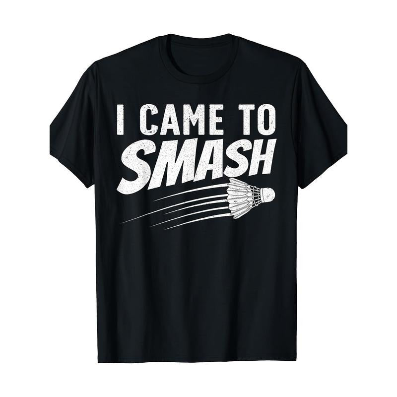 Funny Badminton Design For Men Women Badminton Players T-Shirt Made in USA Hoodie, Sweatshirt | GrindPrints.com