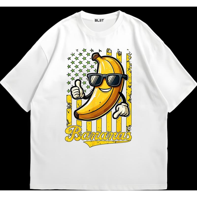Funny Bananas Amrica Cool Casual Urban Retro Everyday T-Shirts, Hoodie, Sweatshirt