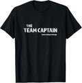 Funny Bar Shirts, Bar Trivia Team Captain Funny T-Shirt Menswear Top