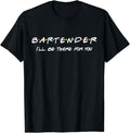 Funny Bar Shirts, Cool Bartender Funny Humor T-Shirt Menswear Top