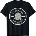 Funny Bar Shirts, Funny Barbaras Rhubarb Bar German TongueTwister Rhabarberbar T-Shirt Menswear Top