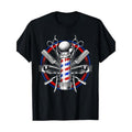 Funny Barber Gift For Men Barbershop Pole Tools Hairstylist T-Shirt - Made in USA Hoodie, Sweatshirt | GrindPrints.com