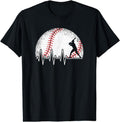 Funny Baseball Shirt, Funny Baseball Heartbeat Baseball Player T-Shirt Menswear Top Menswear Top Hoodie, Sweatshirt