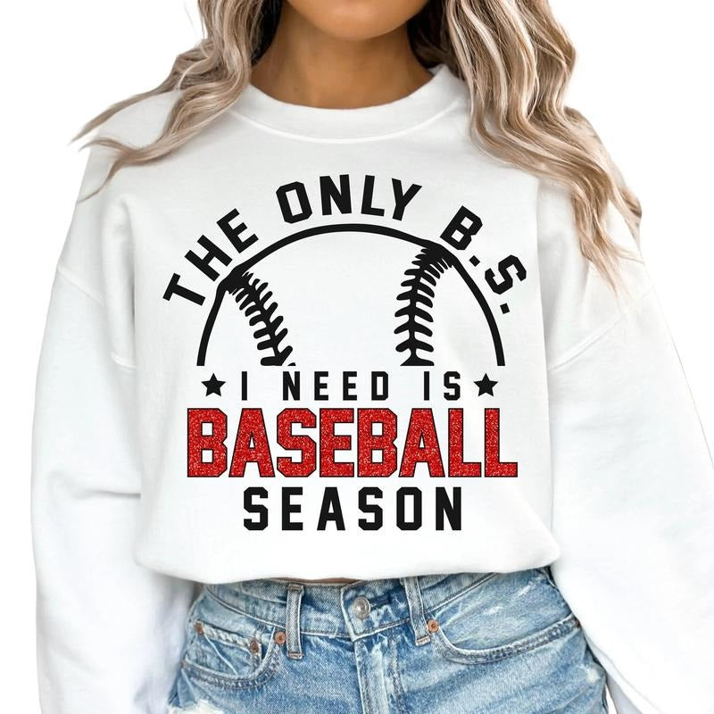 Funny Baseball Sweater, Baseball Mom Shirt Design, Sports Sweatshirt, Mother's Day Gift Shirt, Glitter Baseball Mama...