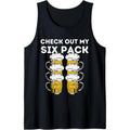 Funny Beer Abs Check Out My Six Pack Drinking Party Lover Tank Top T-Shirts, Hoodie, Sweatshirt | GrindPrints.com