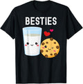 Funny Best Friend Shirts Best Friend Besties Kawaii Milk Cookie Best Friends Couples Matching Menswear Top T-Shirts, Hoodie, Sweatshirt