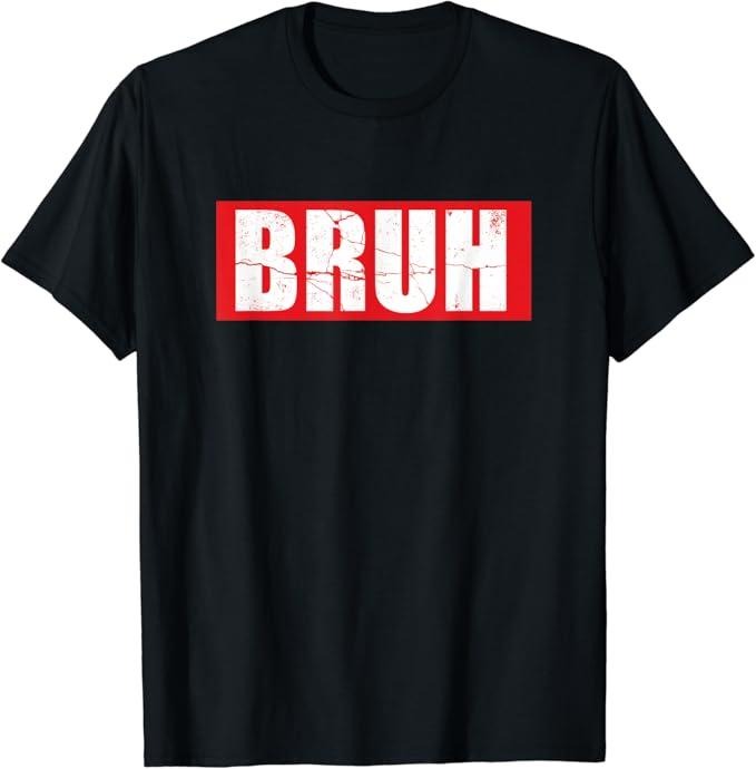 Funny Best Friend Shirts, Gift For Best Friend, Funny Bruh Brother Meme Male Friend T-Shirt Menswear Top Casual Classic...
