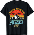 Funny Best Friend Shirts, Gift For Best Friend, Matching Family Friends and Group Alaska Cruise 2024 T-Shirt Menswear Top...